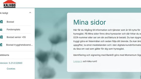 Nya Mina sidor är nu öppnat